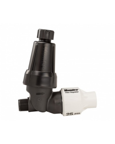 Купить Фільтр сітчатий Hunter (HFR-100-075-25) 1″, з редуктором тиску 1.7 бар, 100 мкм