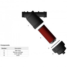 Купить Фільтр дисковий Irritec 1 1/4″ до 10 м³/ч, ступінь очистки 130 мкм