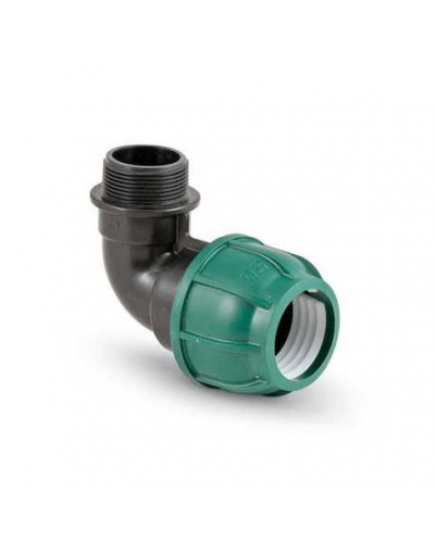 Коліно із зовнішнім різьбленням Irritec 25х1/2"