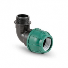 Коліно із зовнішнім різьбленням Irritec 25х3/4"