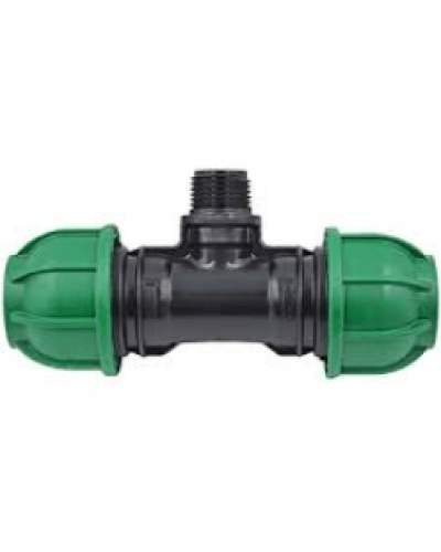 Трійник з зовнішнім різьбленням Irritec 25х1/2"х25