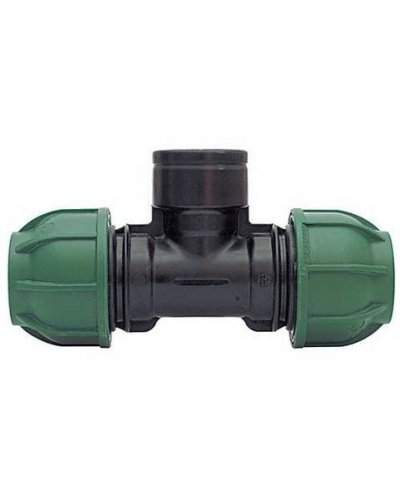 Трійник з внутрішнім різьбленням Irritec 25х3/4"х25